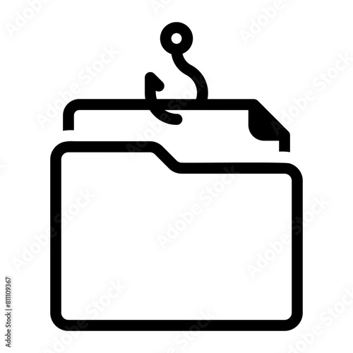 phishing line icon