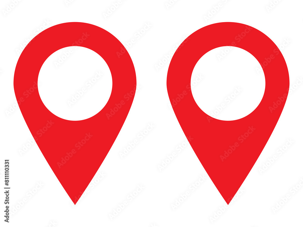 GPS map location icon design illustration. GPS map location icon design illustration.