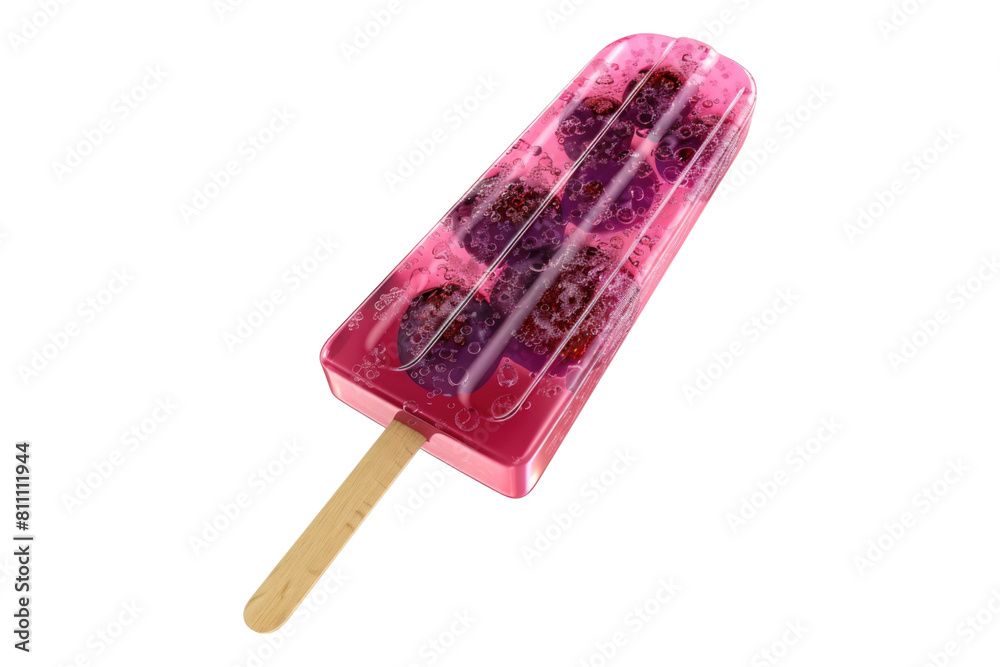 Popsicle isolated on transparent background Popsicle isolated on transparent background