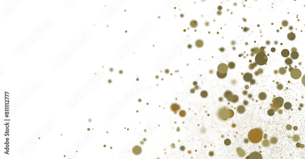 Enchanting Euphoria: Breathtaking 3D Illustration of Enchanting gold Confetti Enchanting Euphoria: Breathtaking 3D Illustration of Enchanting gold Confetti