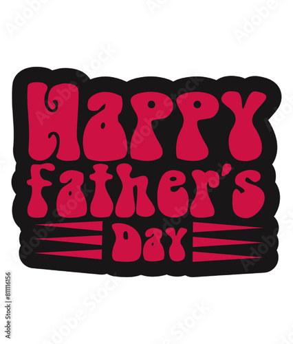  Keychain Father's Day Vector, Elements and Craft Design.