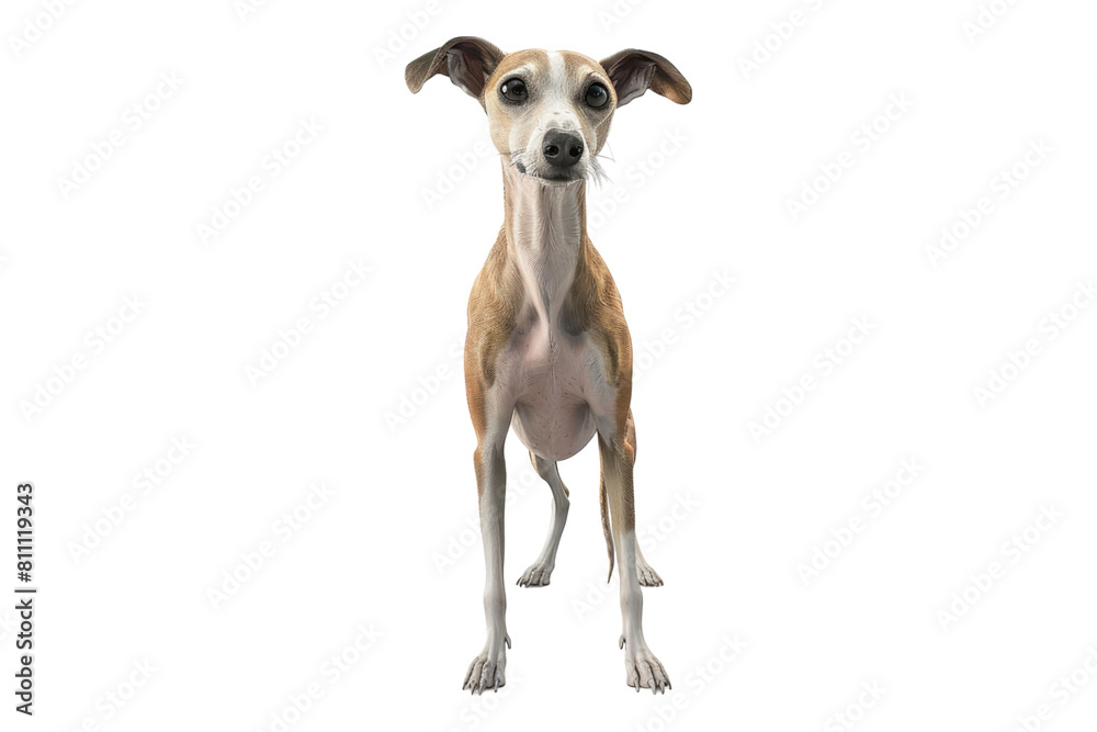 Whippet isolated on transparent background Whippet isolated on transparent background