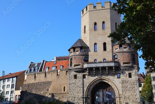 Severinstorburg in Cologne city, Germany photo