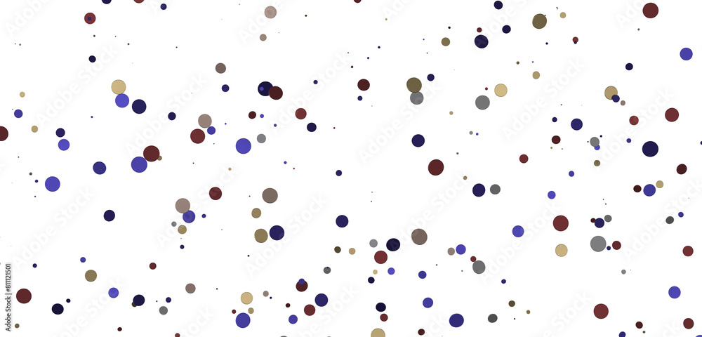 Fototapeta premium Sprinkle of Success: Spectacular 3D Illustration Showcasing Cascading gold Confetti