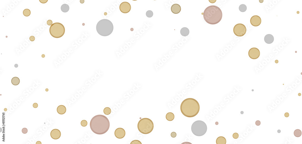 Cascading Splendor: Striking 3D Illustration Showcasing a Dazzling gold Confetti Display Cascading Splendor: Striking 3D Illustration Showcasing a Dazzling gold Confetti Display