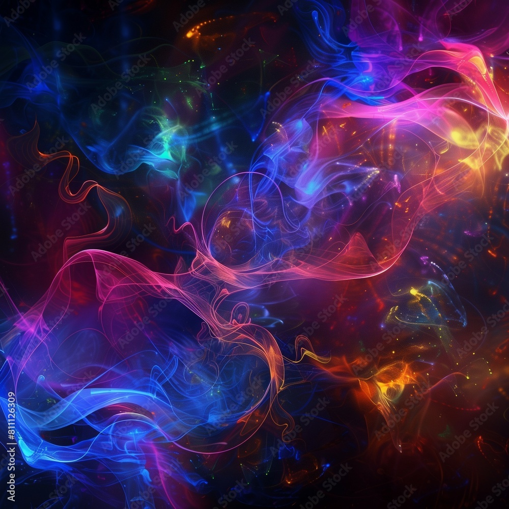 abstract colorful background in generative ai abstract colorful background in generative ai