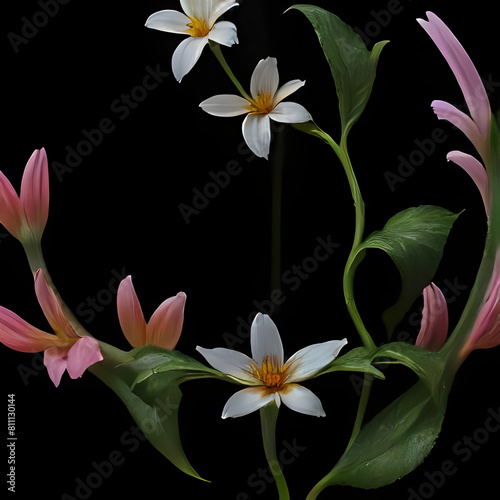 pink flowers in the garden,pink and white flowers,yellow and red,bouquet of flowers in a vase,flowers in a vase,bouquet of flowers,pink and yellow flowerpink lily flower,flower,flower on black,pink lo photo