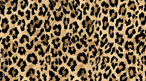 Jaguar Fur Pattern Seamless Real Hairy Texture © Alexandr