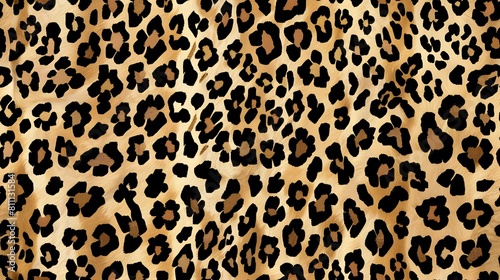 Jaguar Fur Pattern Seamless Real Hairy Texture © Alexandr