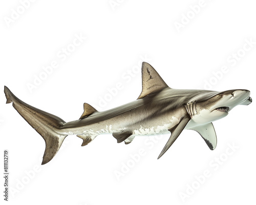 shark isolated  on a white isolate background