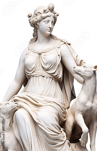 Diana Roman Goddess of wild animals and the hunt.