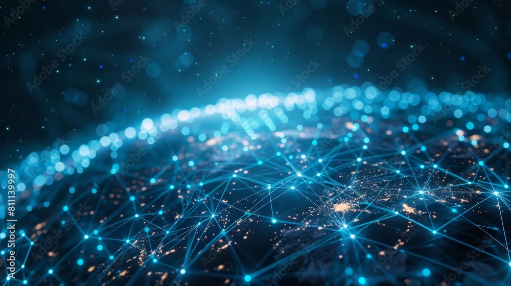 Craft an image that conveys the interconnectedness of global cyberspace Craft an image that conveys the interconnectedness of global cyberspace