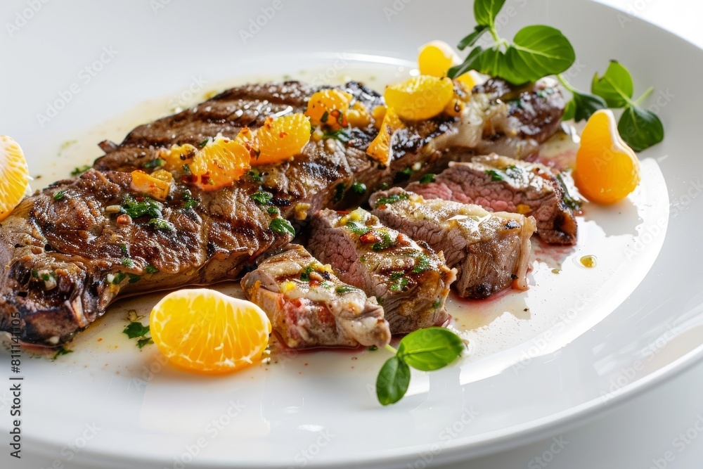 Delicious Citrus Marinated Veal Flank Steak