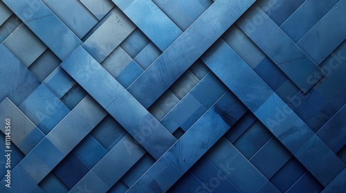 Diagonal Blue Abstract Background