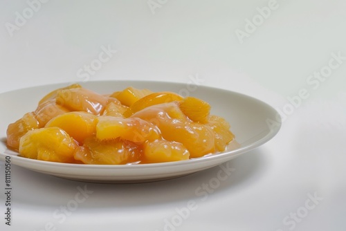 Easy and Delicious Peachy Dessert with Condensed Milk