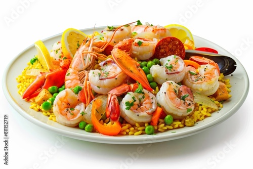 Exquisite Seafood Medley with Lobster and Chorizo