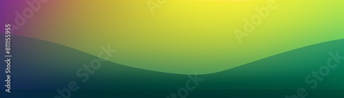 Abstract purple green yellow grainy gradient background