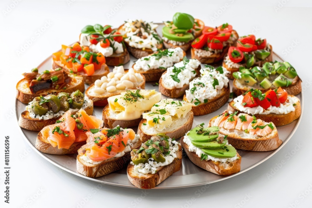 Mini Toast Toppers: A Culinary Spectacle of Exquisite Flavors