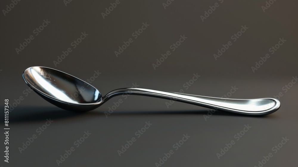 3D realistic image of a spoon rest, clean lighting, isolated on background 3D realistic image of a spoon rest, clean lighting, isolated on background