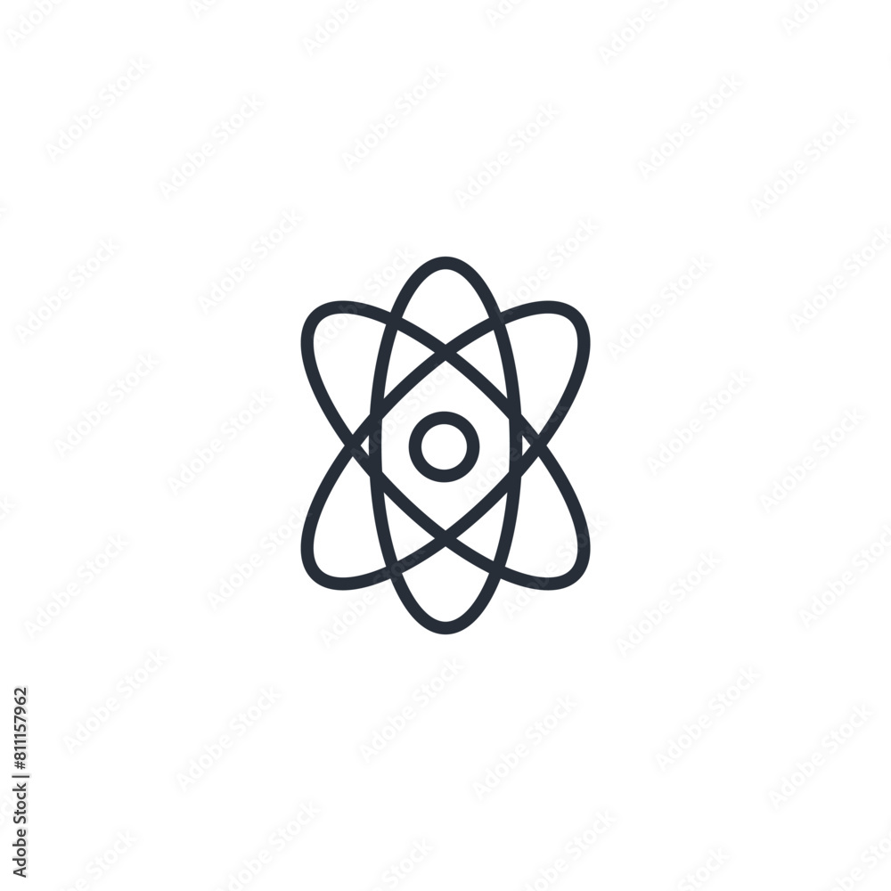 physics icon. vector.Editable stroke.linear style sign for use web design,logo.Symbol illustration. physics icon. vector.Editable stroke.linear style sign for use web design,logo.Symbol illustration.
