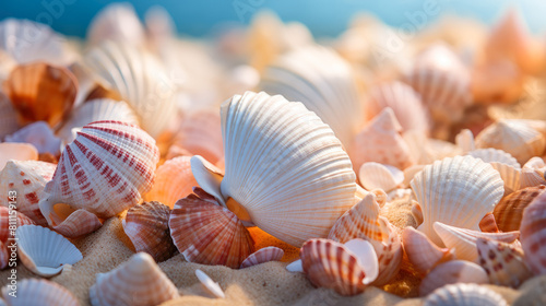 Seashell Collection, Soft focus, Macro shots, Stillness, Shoreline