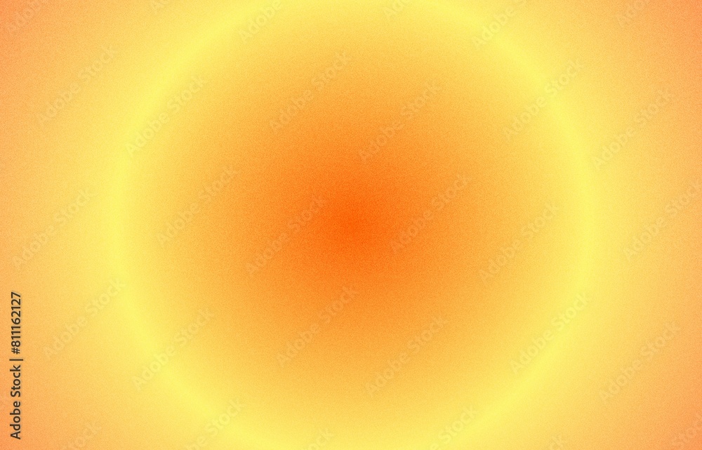 Fototapeta premium glowing orange yellow luxury gradient , grainy noise grungy spray texture color gradient rough abstract retro vibe background shine bright light and glow , template empty space