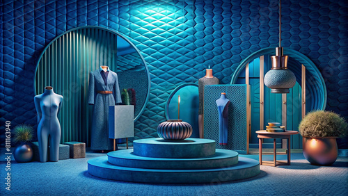 Props, mannequins, displays, clothing for presentation