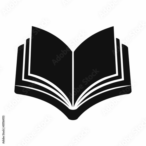 open book vector