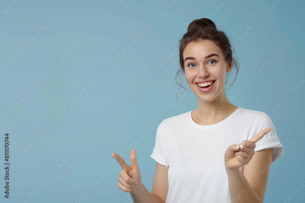 Woman holding toothbrush making peace sign, suitable for dental hygiene concepts Woman holding toothbrush making peace sign, suitable for dental hygiene concepts