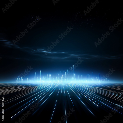 background with lots spots, abstract technology background, abstract light background, abstract binary code,  
