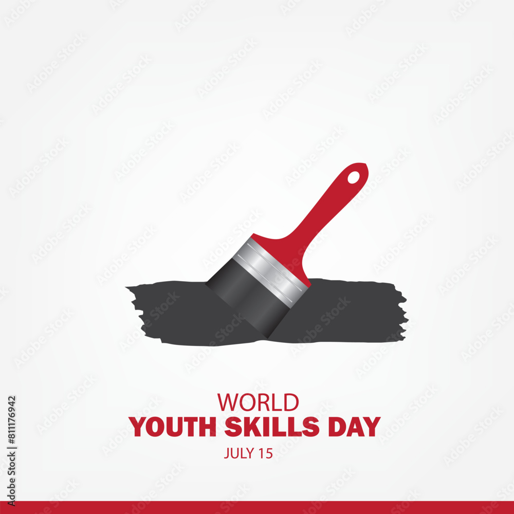 World Youth Skills Day vector graphic great for World Youth Skills Day celebration. flat design. story design. flat illustration. simple and elegant World Youth Skills Day vector graphic great for World Youth Skills Day celebration. flat design. story design. flat illustration. simple and elegant
