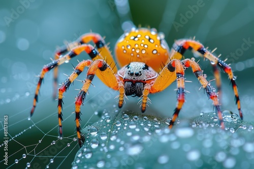 Intricate Weaving: The Pearl Spider's Masterpiece