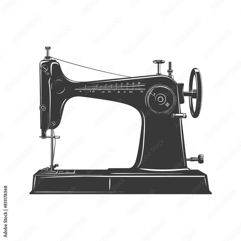 Silhouette sewing machine black color only