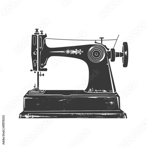 Silhouette sewing machine black color only
