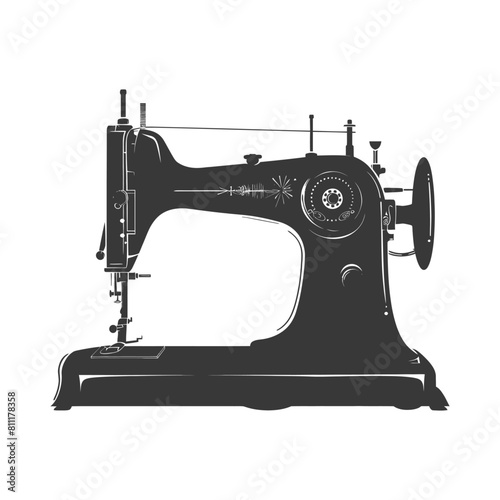 Silhouette sewing machine black color only