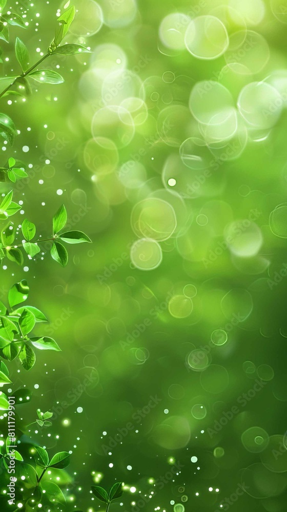 Verdant Impressions: Dark Green Abstract Oil Painting Background Verdant Impressions: Dark Green Abstract Oil Painting Background