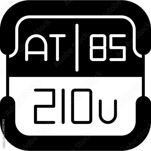 Astatine Periodic Table Element Icon