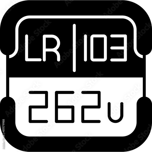 Lawrencium Periodic Table Element Icon