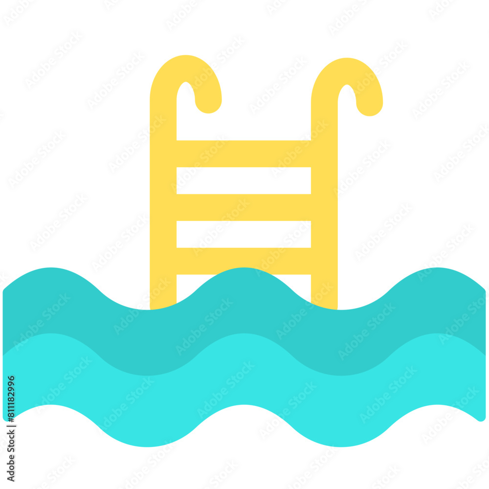 Summer Vacation Colored Icon Pack Summer Vacation Colored Icon Pack