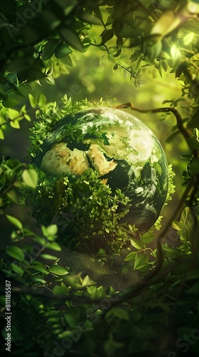 Sustainable Forest Growing from Inside the Earth A Vision of Environmental Preservation
