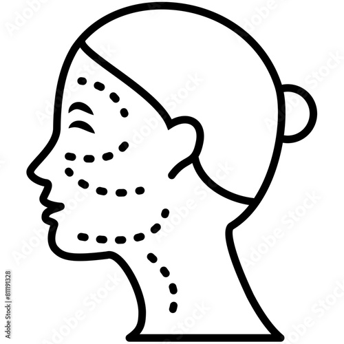 Plastic Surgery Outline Icon Pack