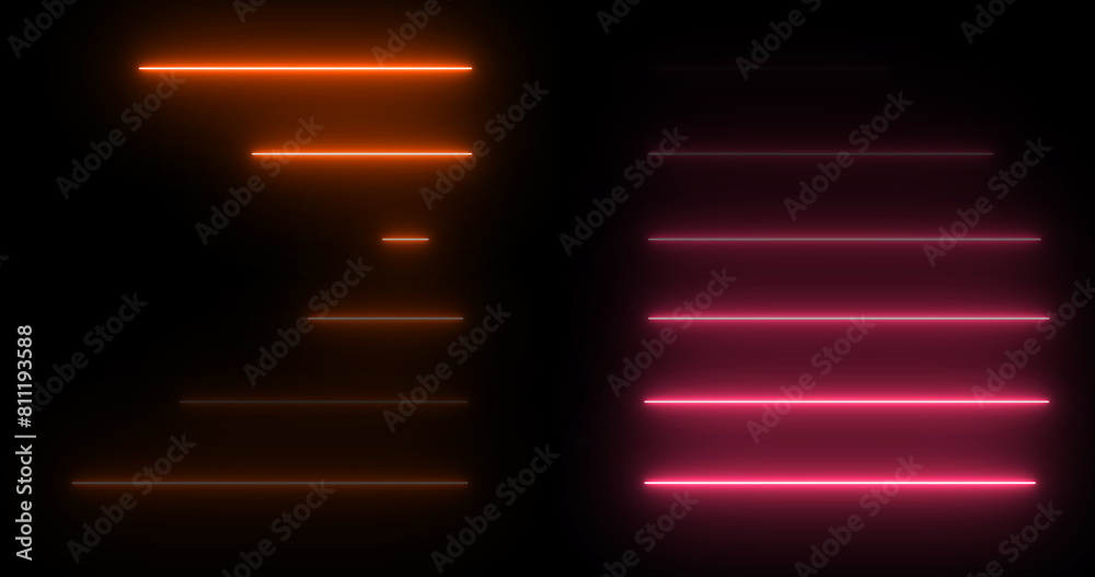 Horizontal moving neon light beams pile up stack-like data visualization. Futuristic network cloud computing dot overlay fx 3d tunnel tech finance traffic shiny flowing technology motion loop. Horizontal moving neon light beams pile up stack-like data visualization. Futuristic network cloud computing dot overlay fx 3d tunnel tech finance traffic shiny flowing technology motion loop.