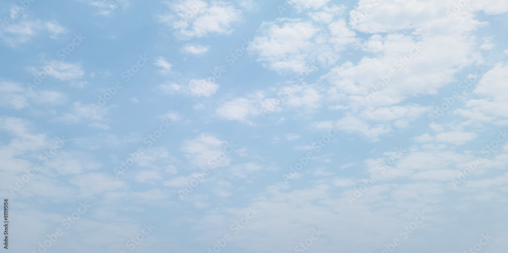 Natural and cloudy fresh blue sky background. Natural sky beautiful blue and white texture background. blue sky with cloud. sky with white clouds as background or texture	