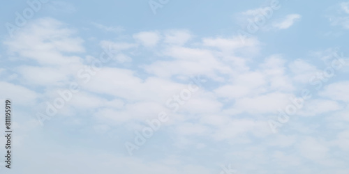 Natural and cloudy fresh blue sky background. Natural sky beautiful blue and white texture background. blue sky with cloud. sky with white clouds as background or texture	