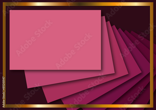Rahmenstapel pink