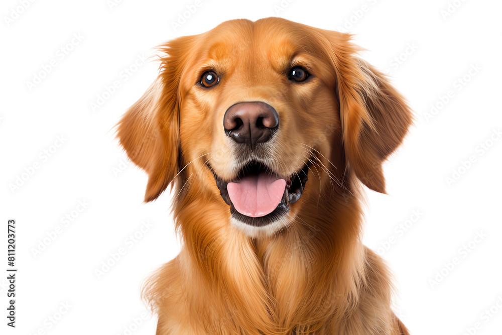A golden retriever is a friendly, intelligent, and loyal dog breed