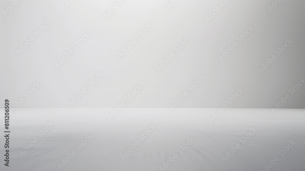 Fototapeta premium A vast and empty advertising space against a white background, creating an open canvas for creative freedom in marketing and design