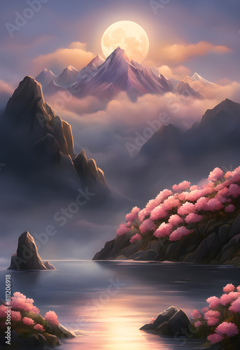mountain in autumn