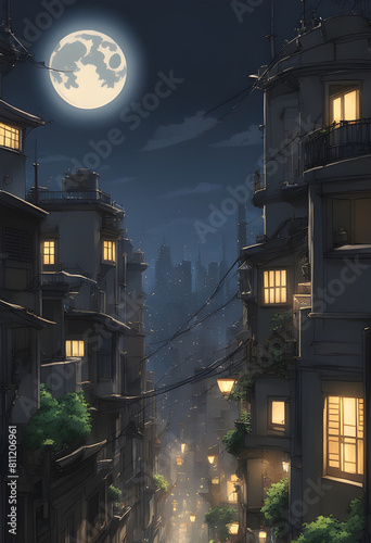 night city street