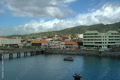 Seaside View of Roseau, Dominica